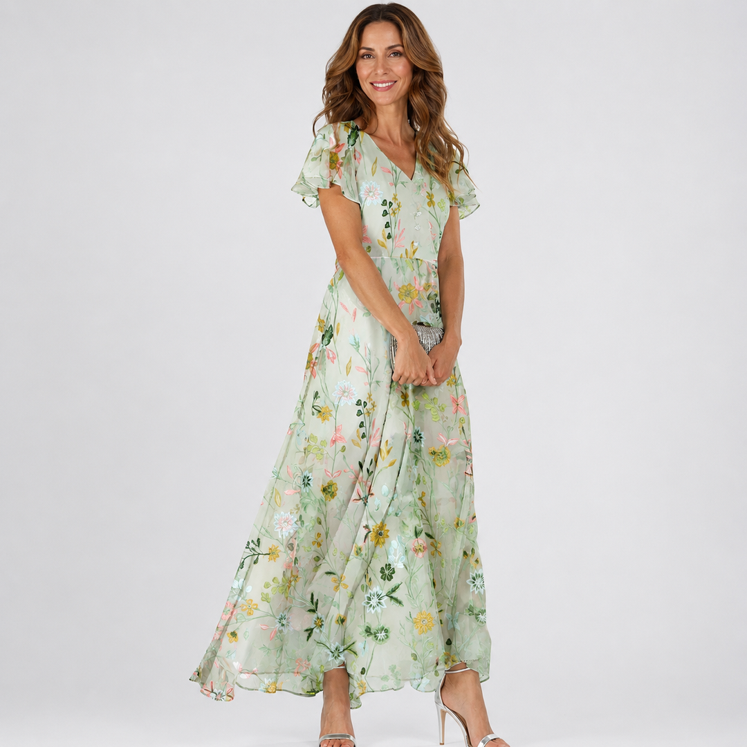 Aurora™ | Floral Maxi Dress
